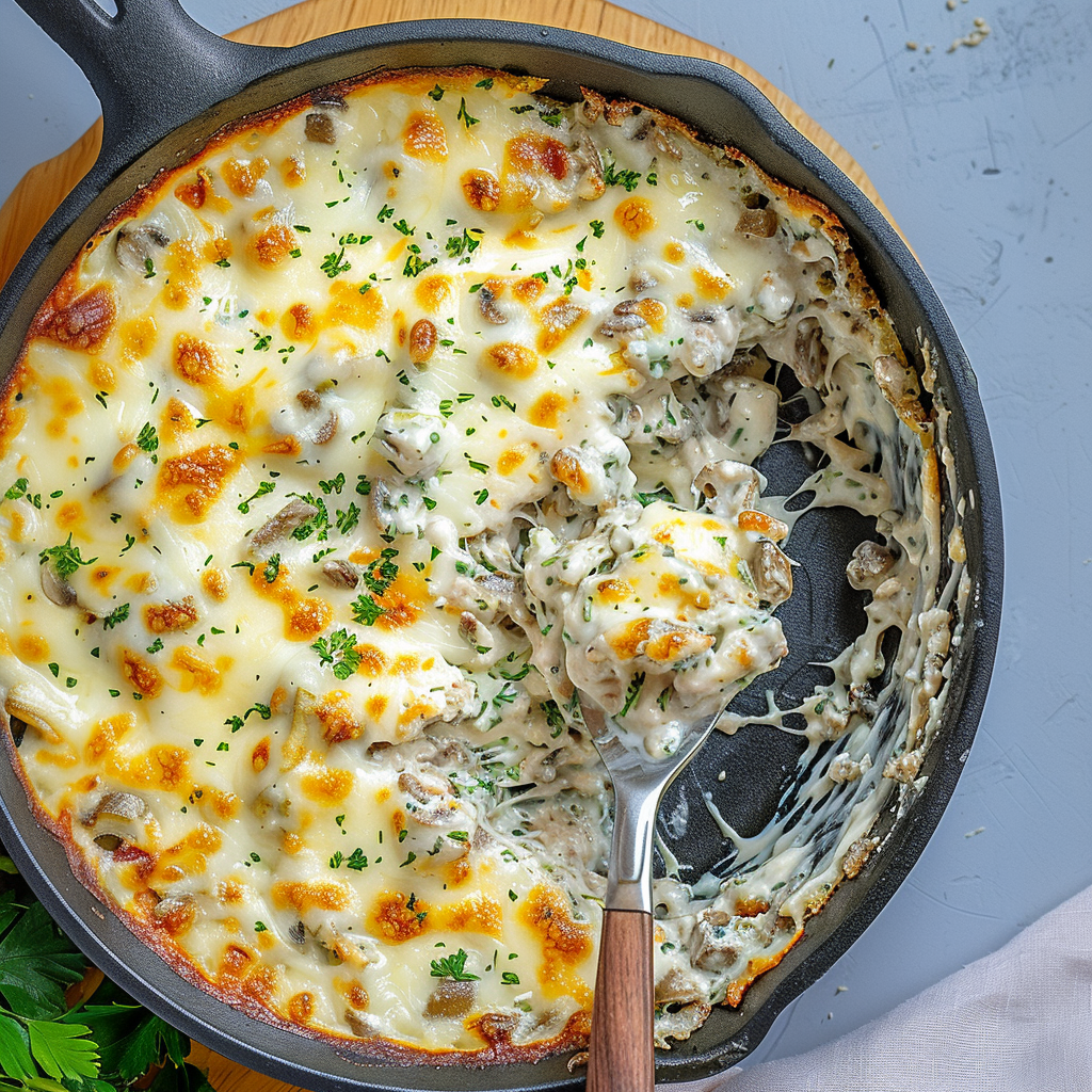 Stuffed Mushroom Dip