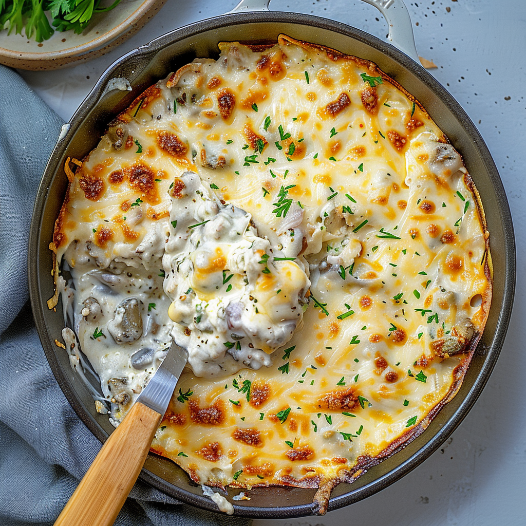 Stuffed Mushroom Dip