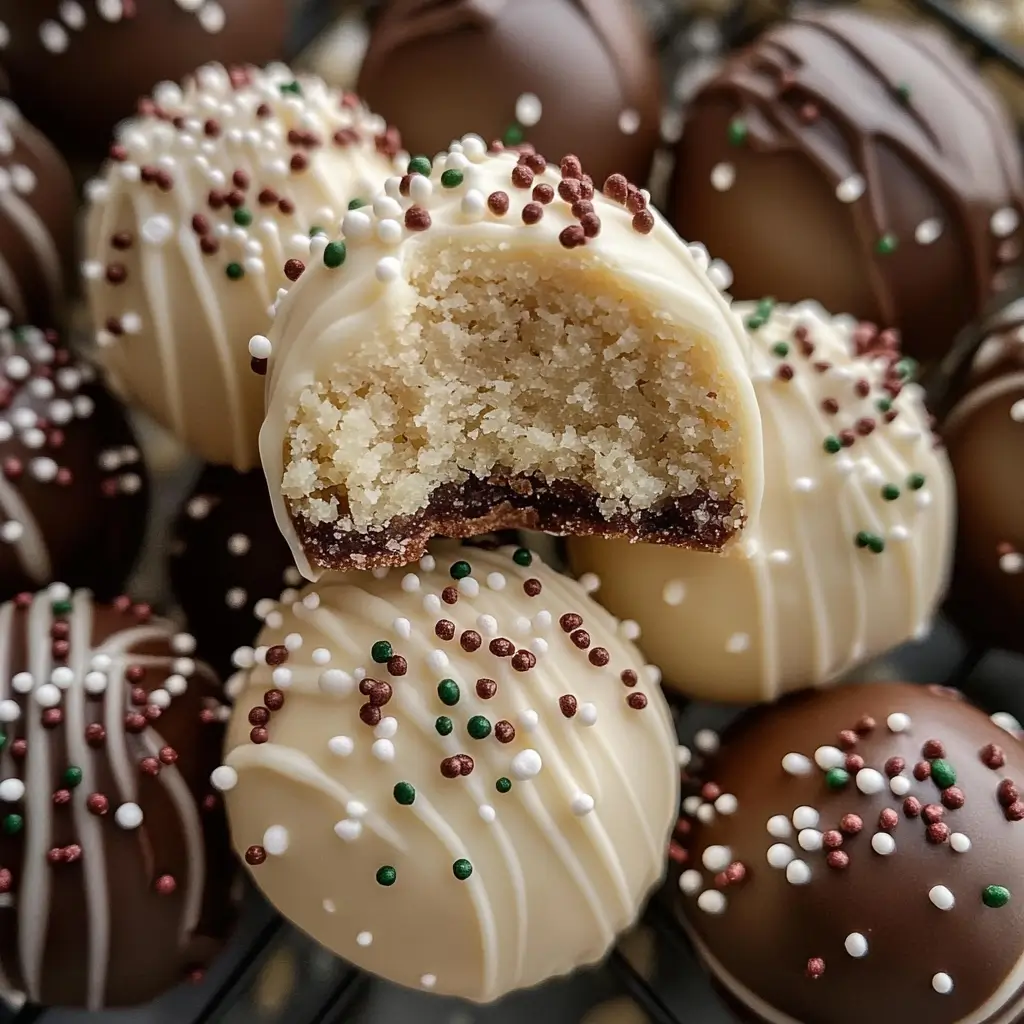 Sugar Cookie Truffles