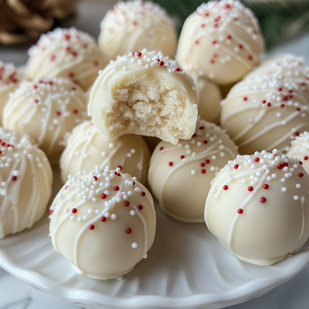 Sugar Cookie Truffles