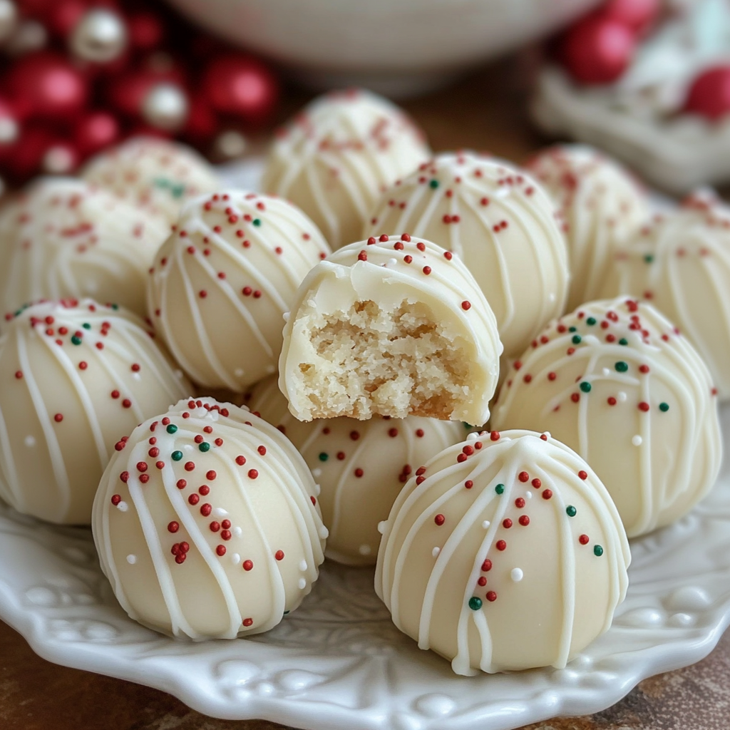 Sugar Cookie Truffles