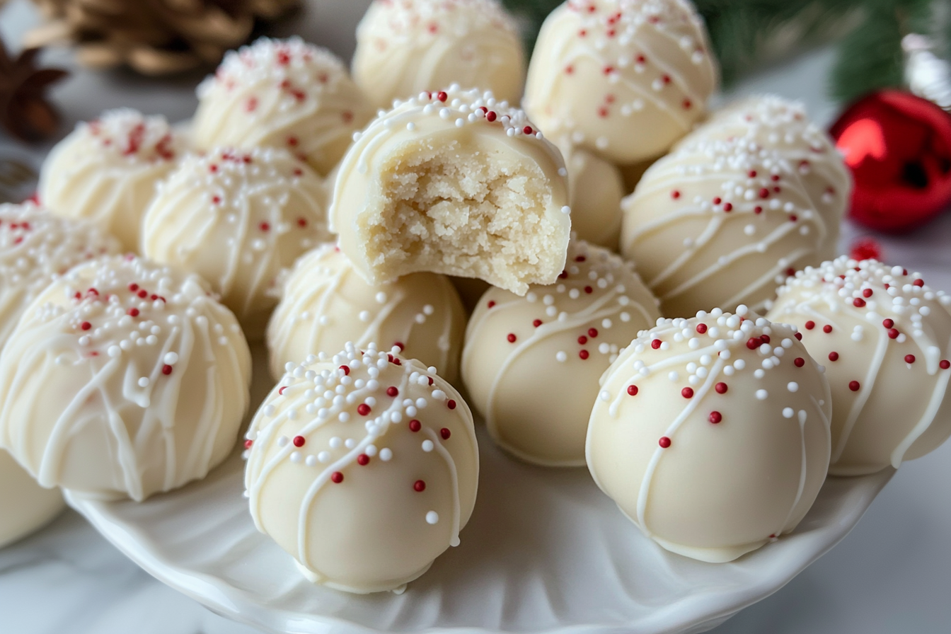 Sugar Cookie Truffles