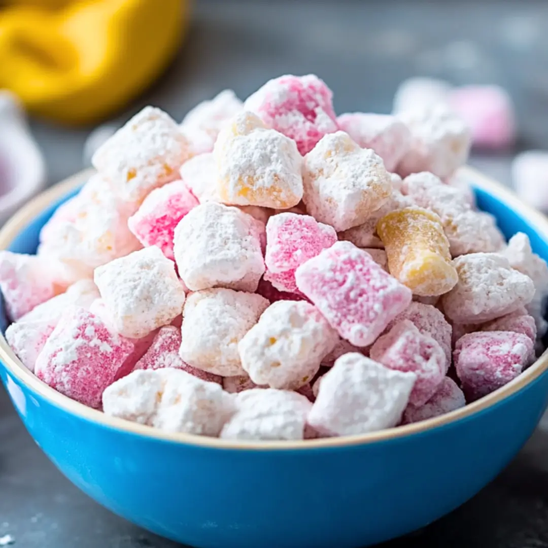 Cotton Candy Puppy Chow