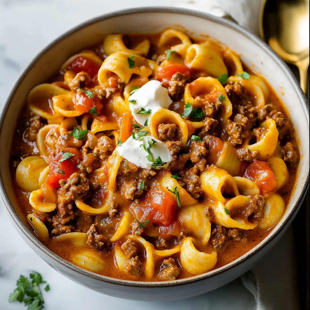 Taco Pasta – One Pot