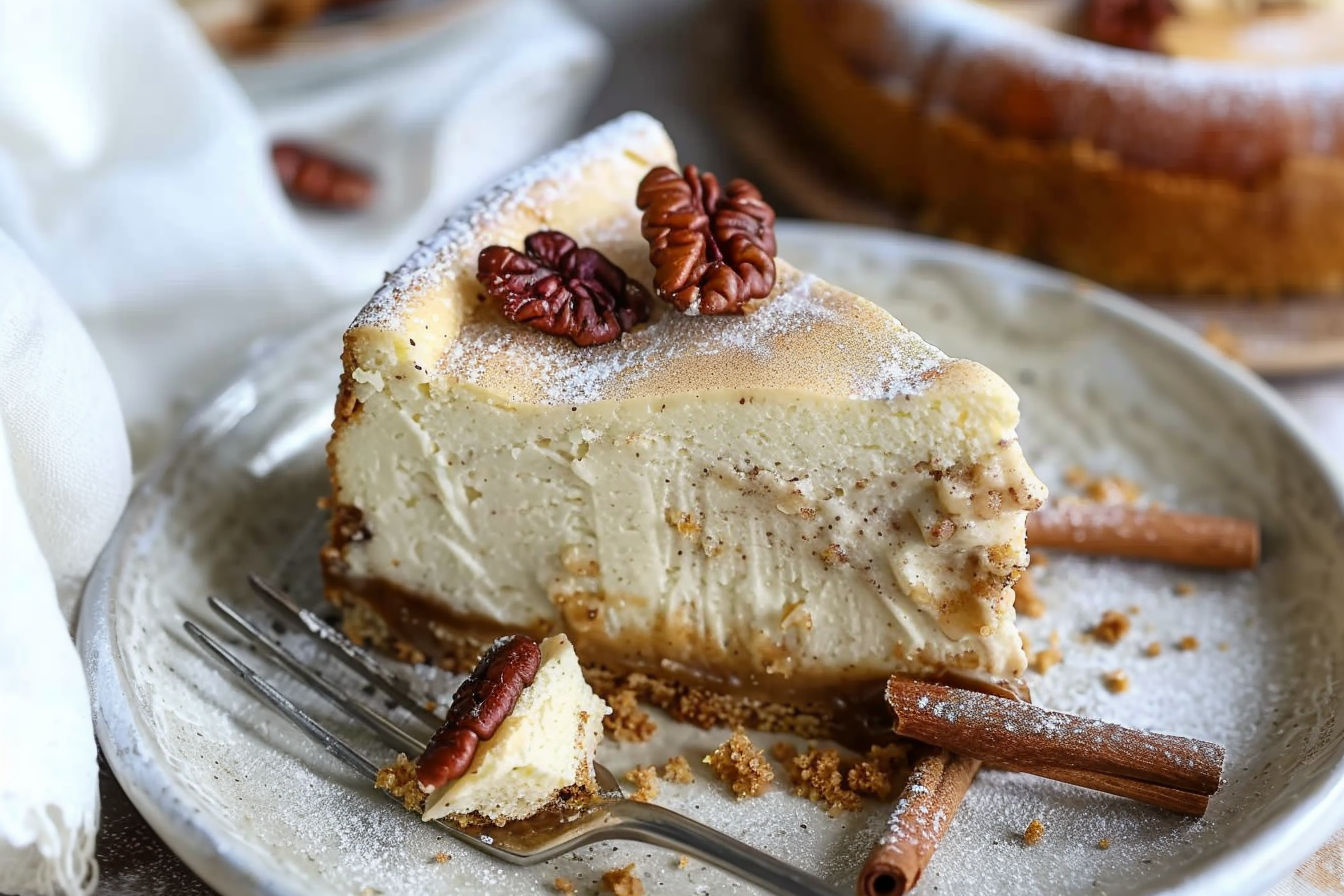 Vanilla Bean Brown Butter Cheesecake