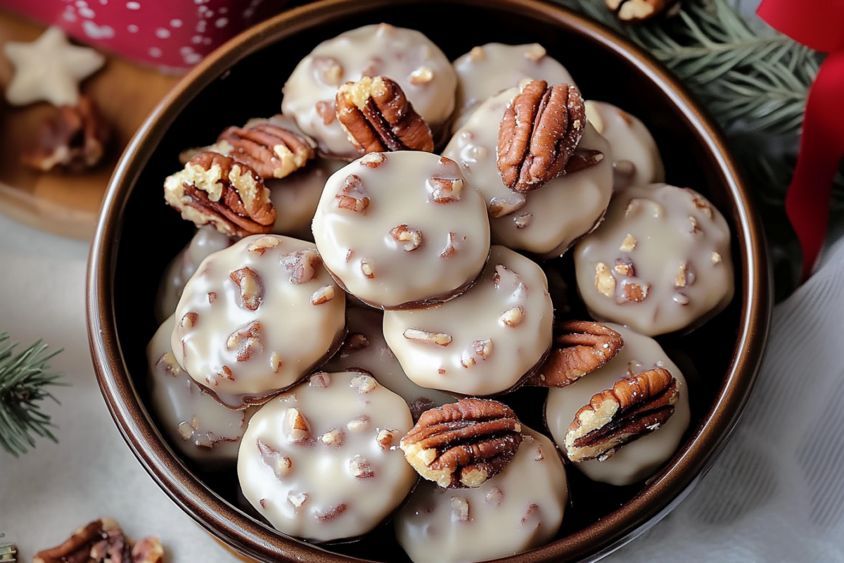 Vanilla Pecan Pralines