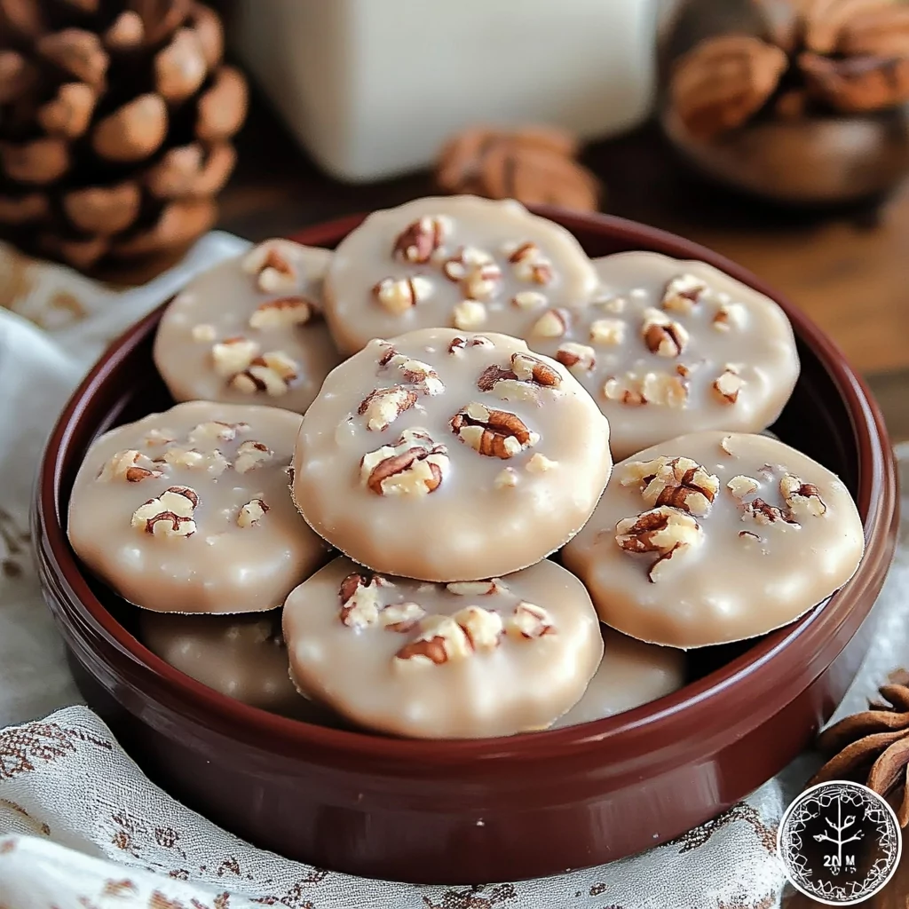 Vanilla Pecan Pralines