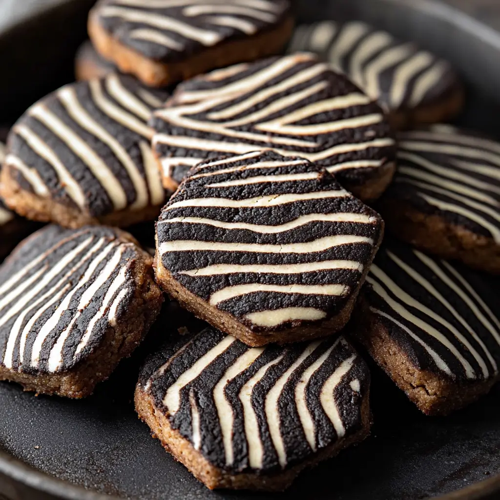 Zebra Cookies