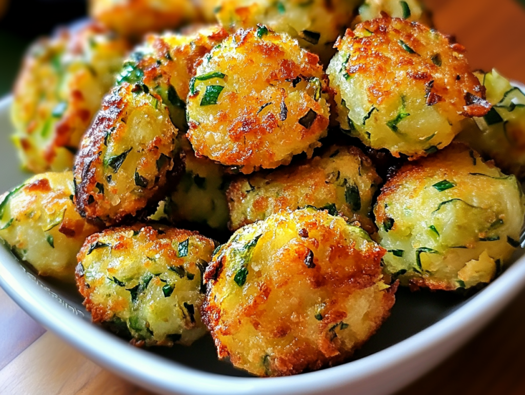 Zucchini Garlic Bites