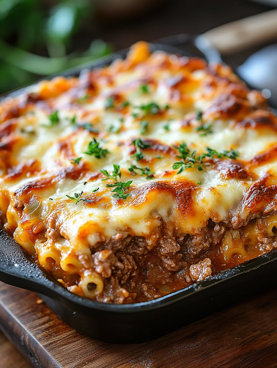 Beef Lombardi Casserole