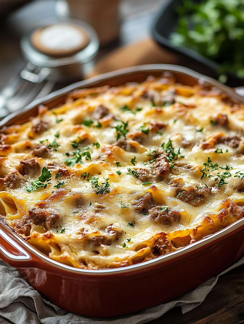 Beef Lombardi Casserole