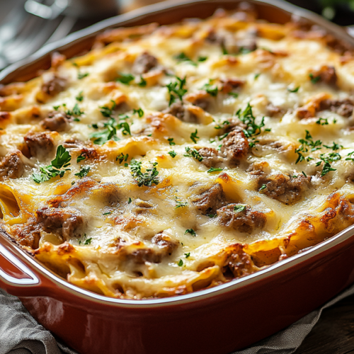 Beef Lombardi Casserole