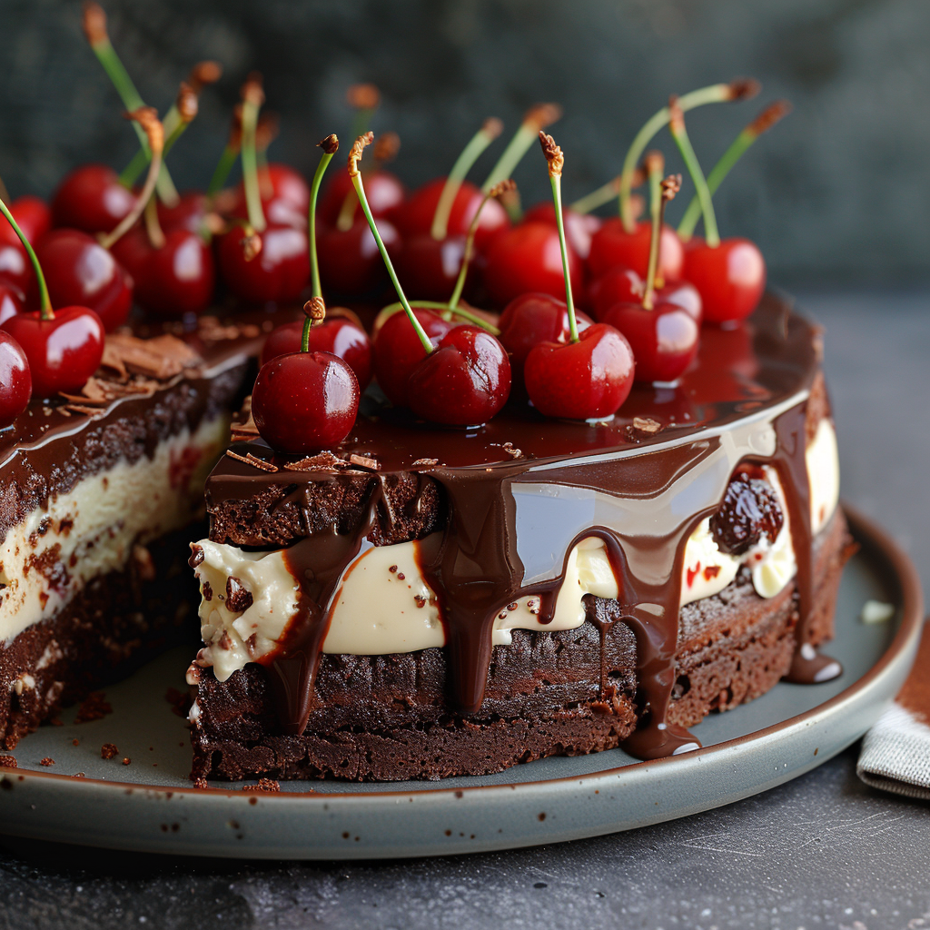 Black Forest Cheesecake