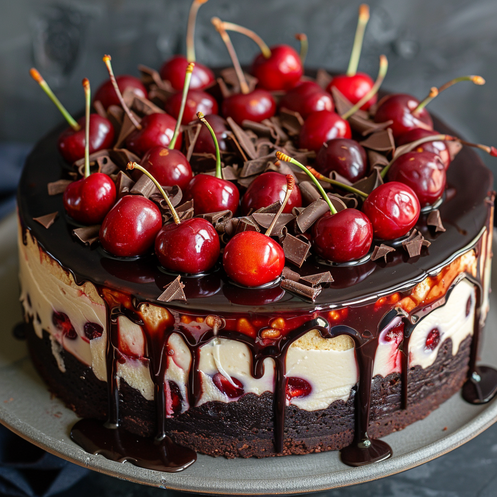 Black Forest Cheesecake