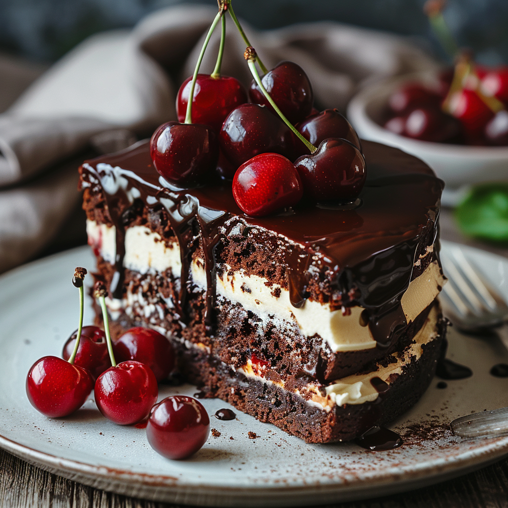 Black Forest Cheesecake