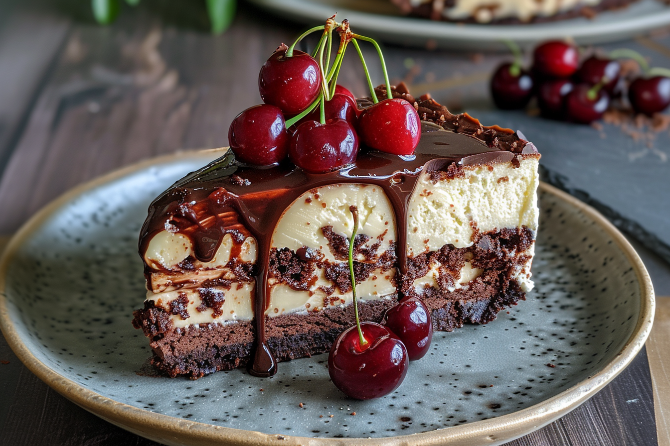 Black Forest Cheesecake