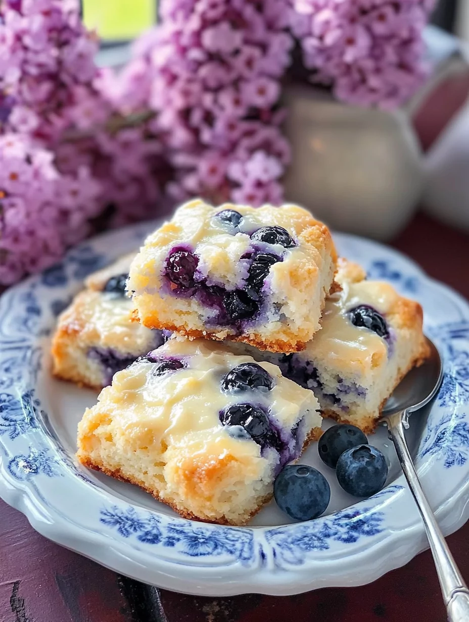 Blueberry Butter Swim Biscuits