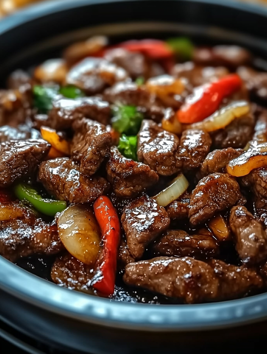 Chinese Pepper Steak with Onions