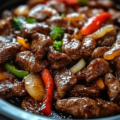 Chinese Pepper Steak with Onions