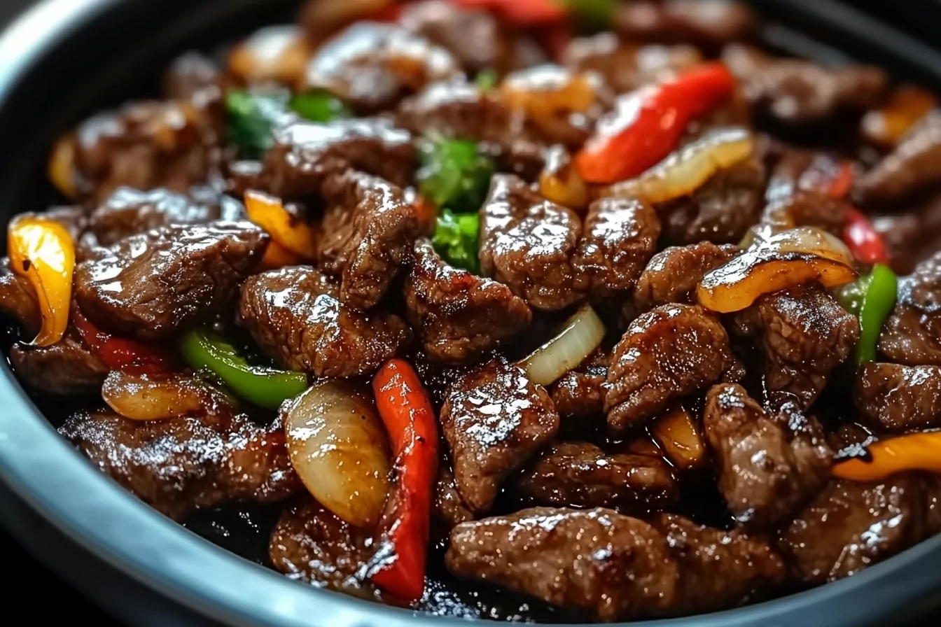 Chinese Pepper Steak with Onions