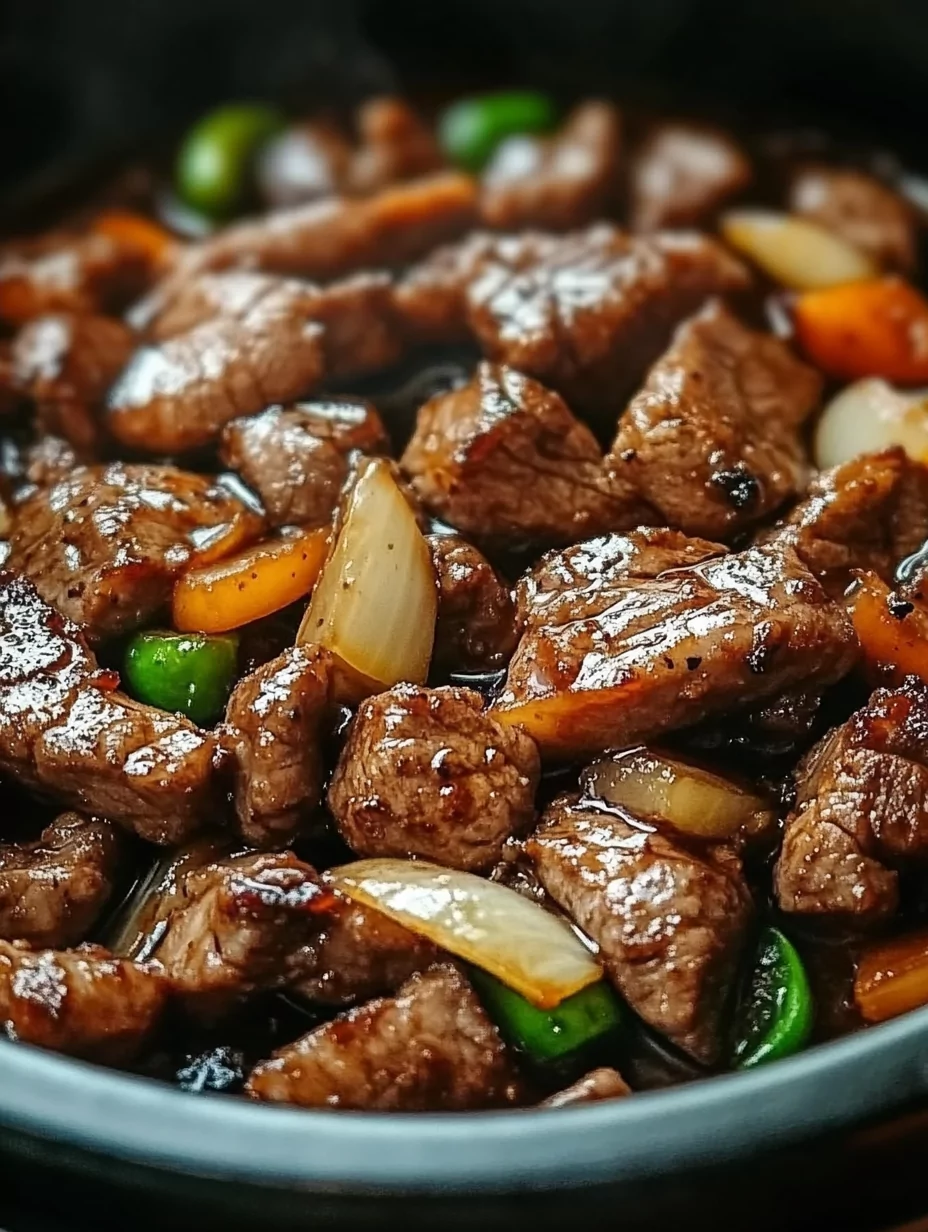 Chinese Pepper Steak with Onions