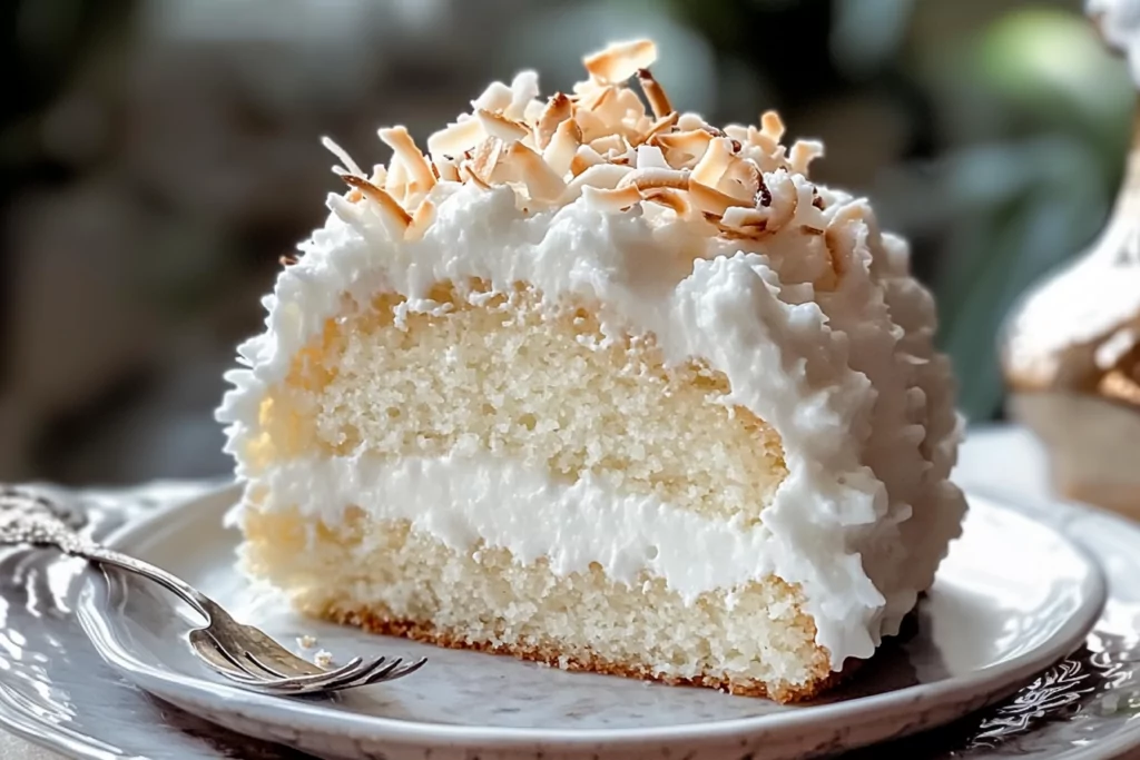 Coconut Cloud Cake