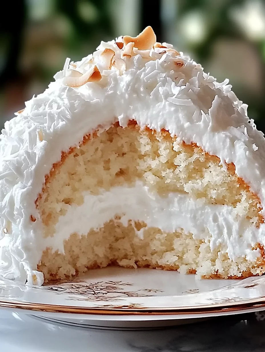 Coconut Cloud Cake