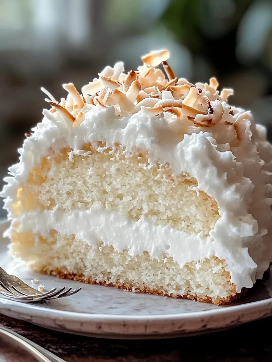 Coconut Cloud Cake