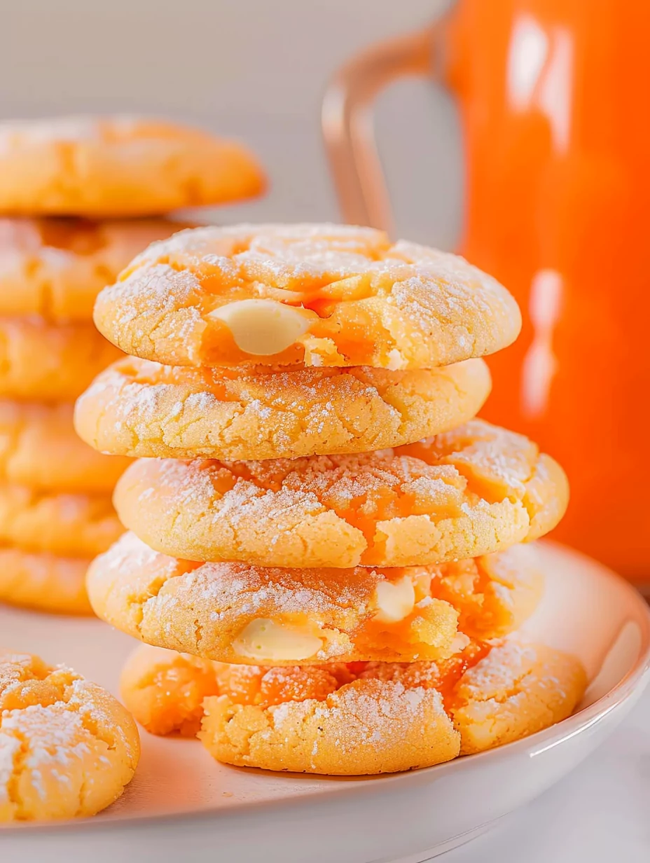 Creamsicle Orange Cookies