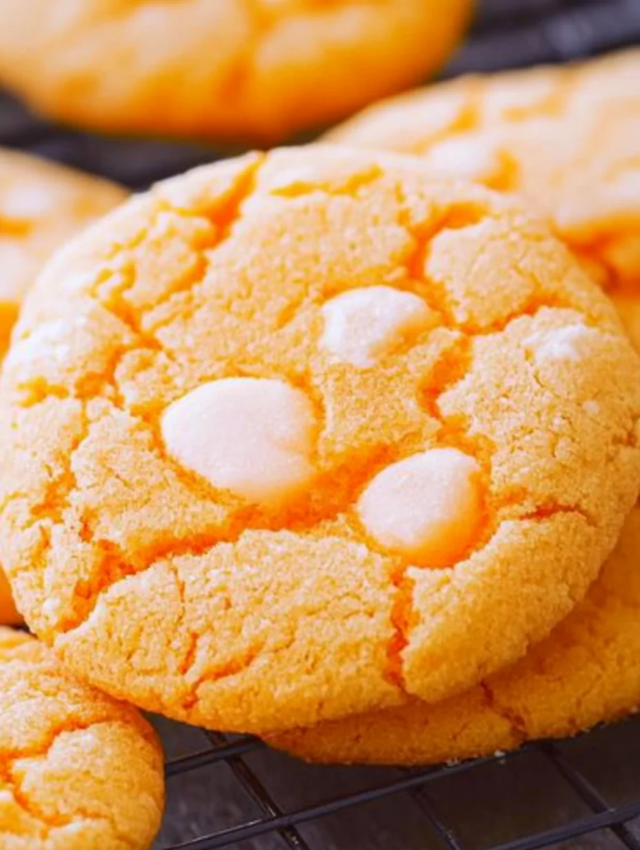 Creamsicle Orange Cookies