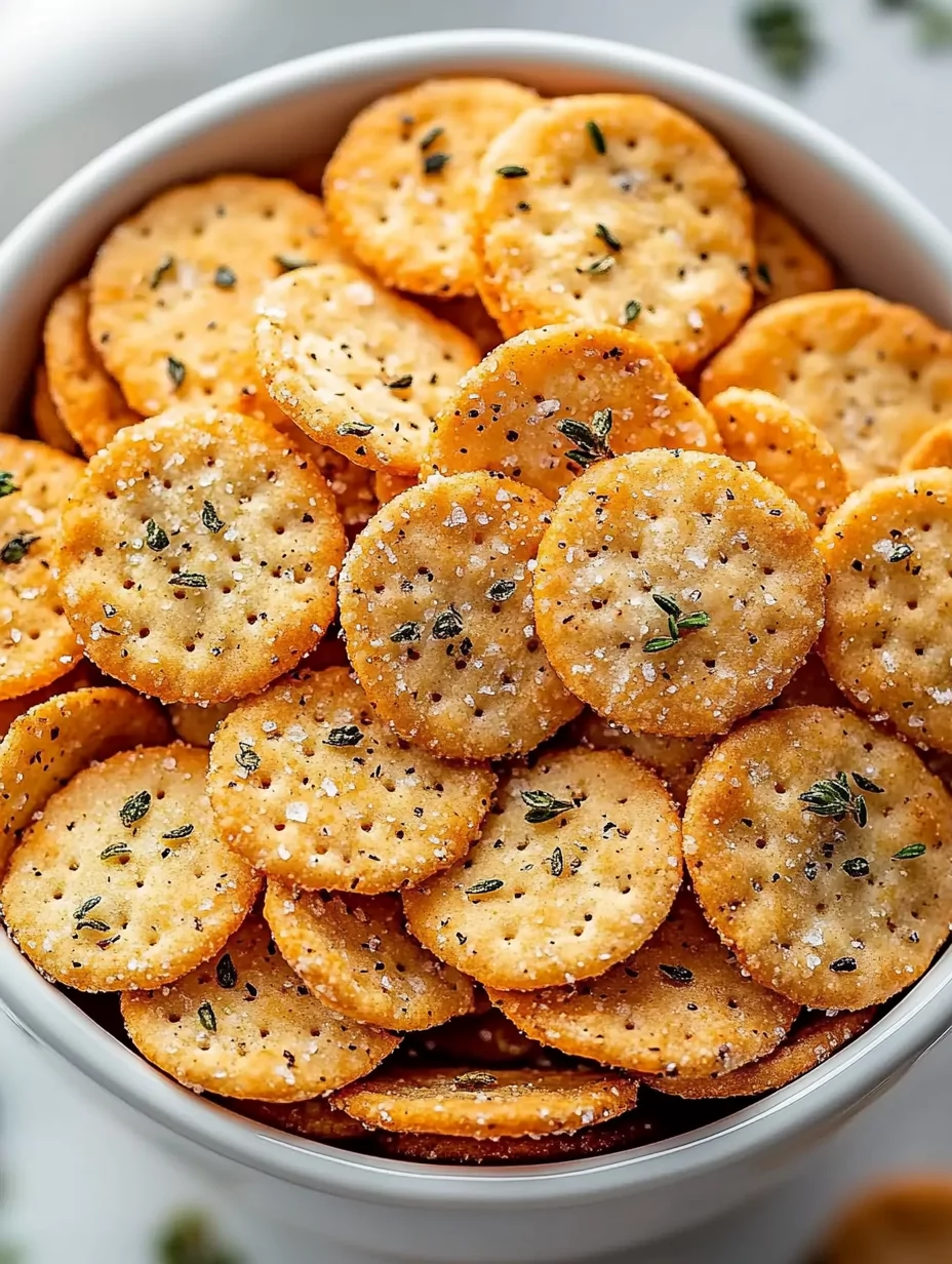 Garlic Ritz Snacks Recipe