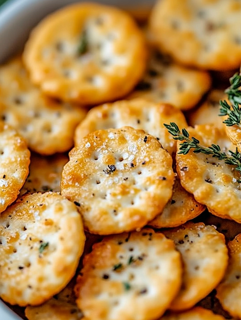 Garlic Ritz Snacks Recipe