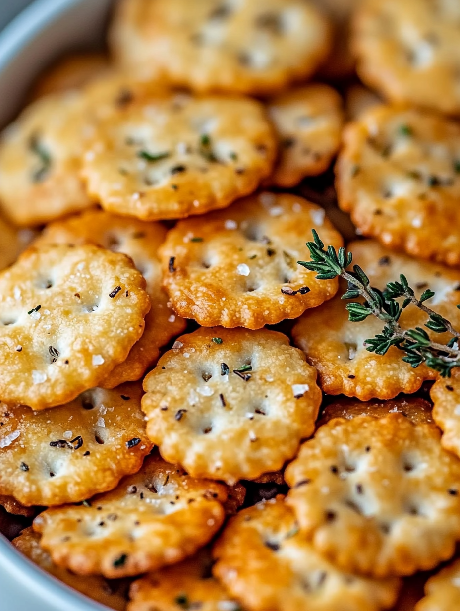 Garlic Ritz Snacks Recipe