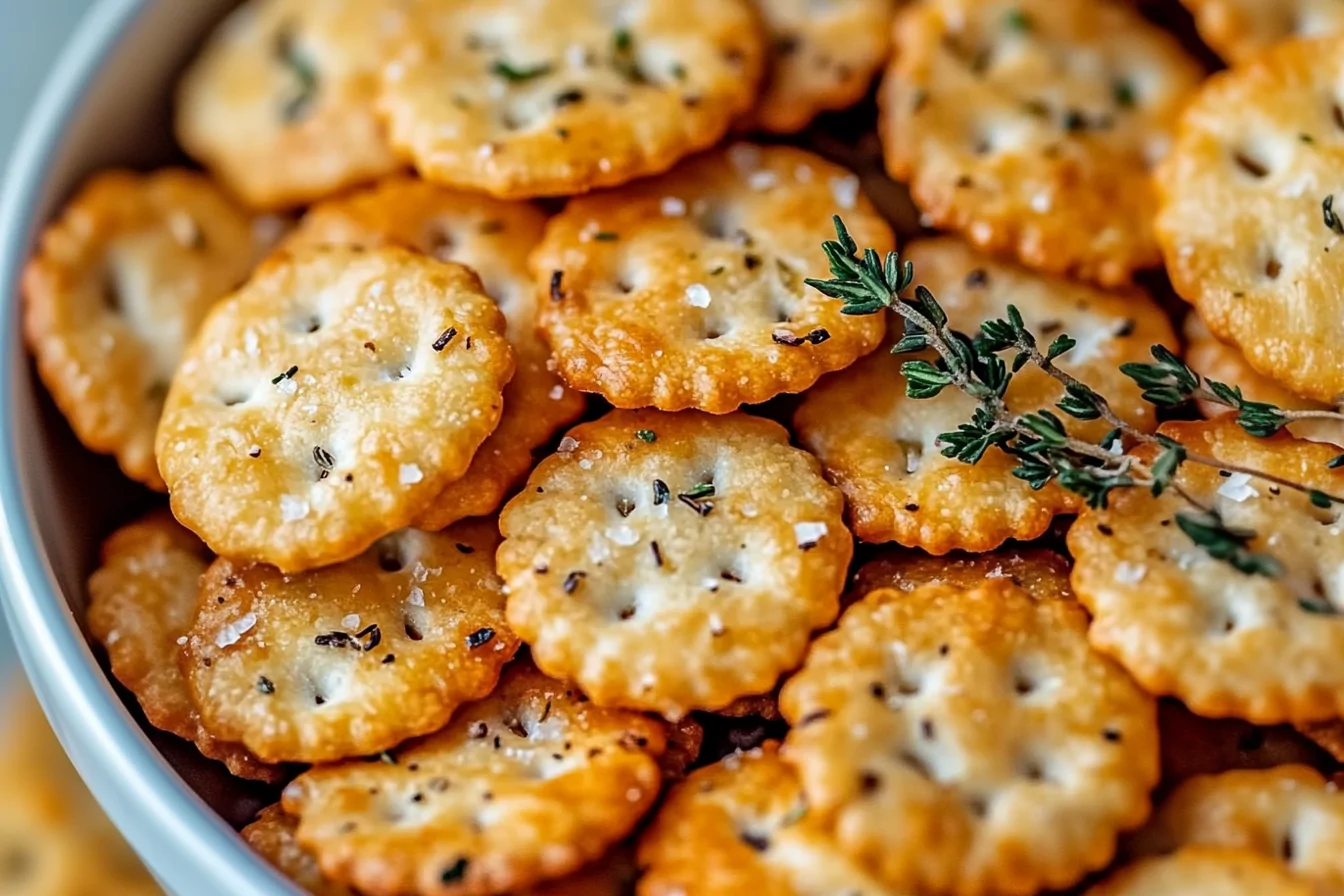 Garlic Ritz Snacks Recipe