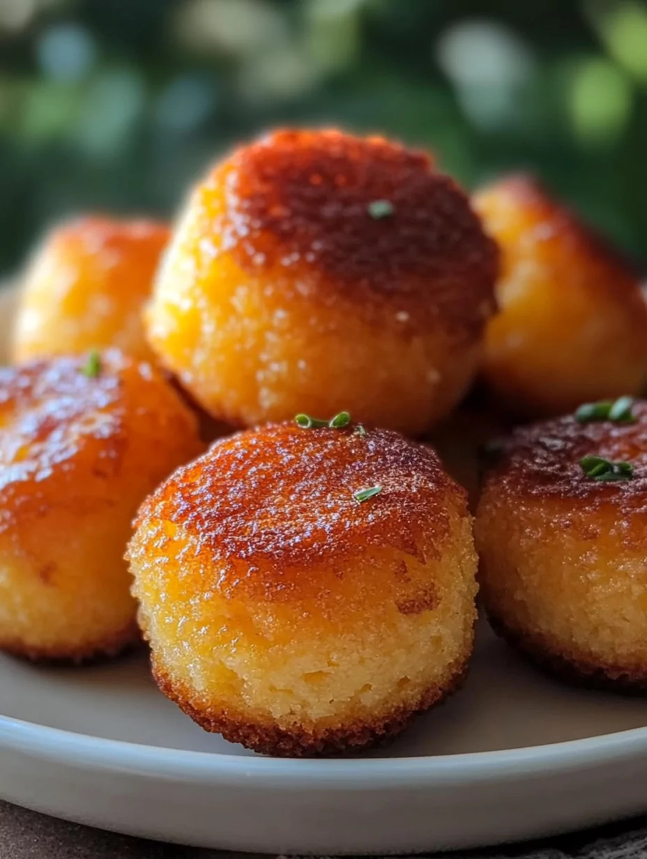 Honey Butter Cornbread Poppers