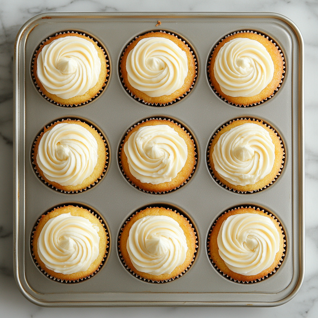 Honey Peach Cream Cheese Cupcakes