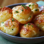 MASHED POTATO CHEESE puffs