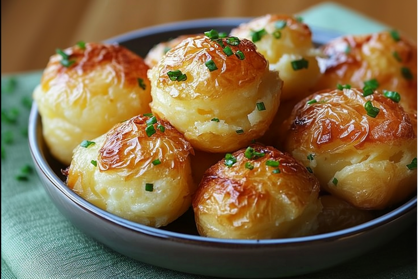 MASHED POTATO CHEESE puffs