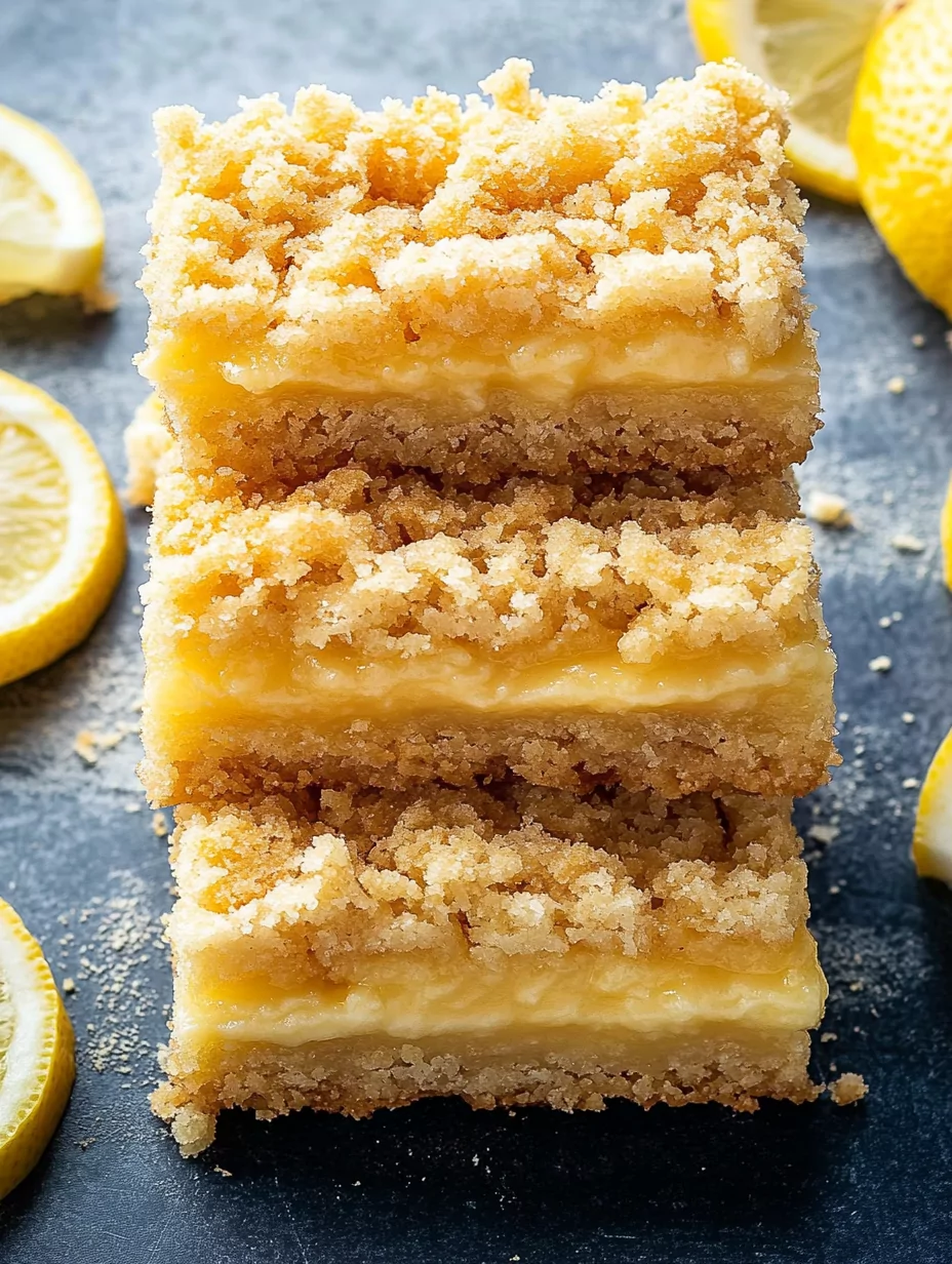 Lemon Crumb Bars
