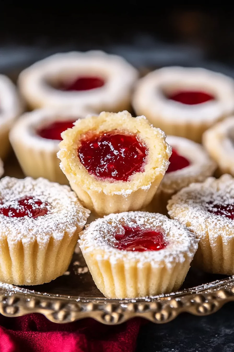 Mini Raspberry Almond Tarts