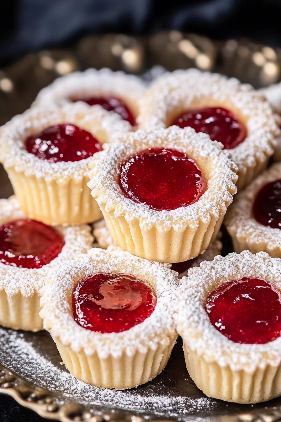 Mini Raspberry Almond Tarts