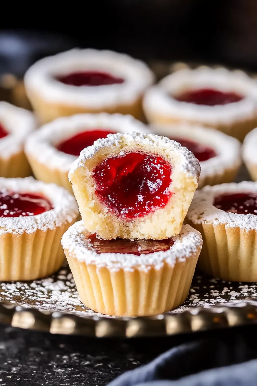 Mini Raspberry Almond Tarts