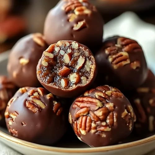 No-Bake Pecan Pie Balls