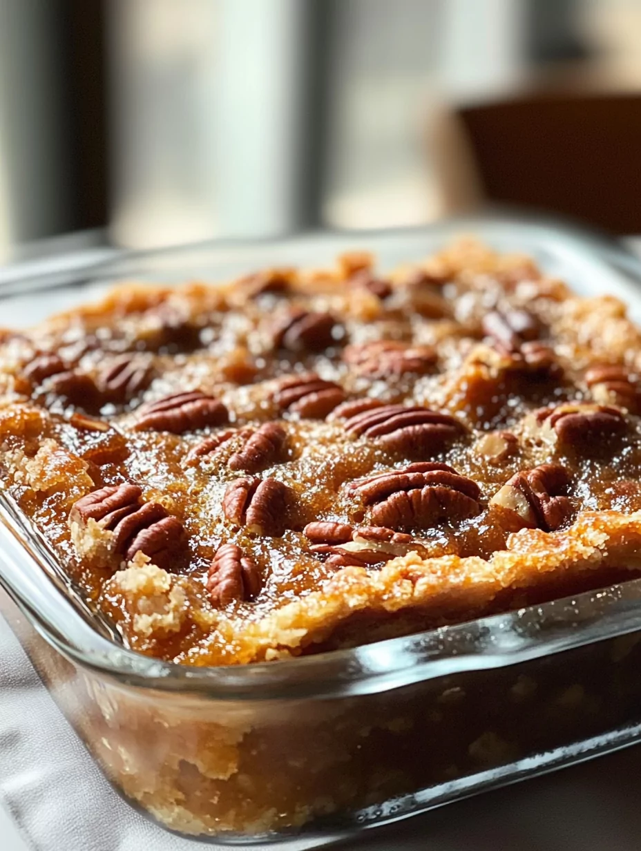 Pecan Pie Dump Cake