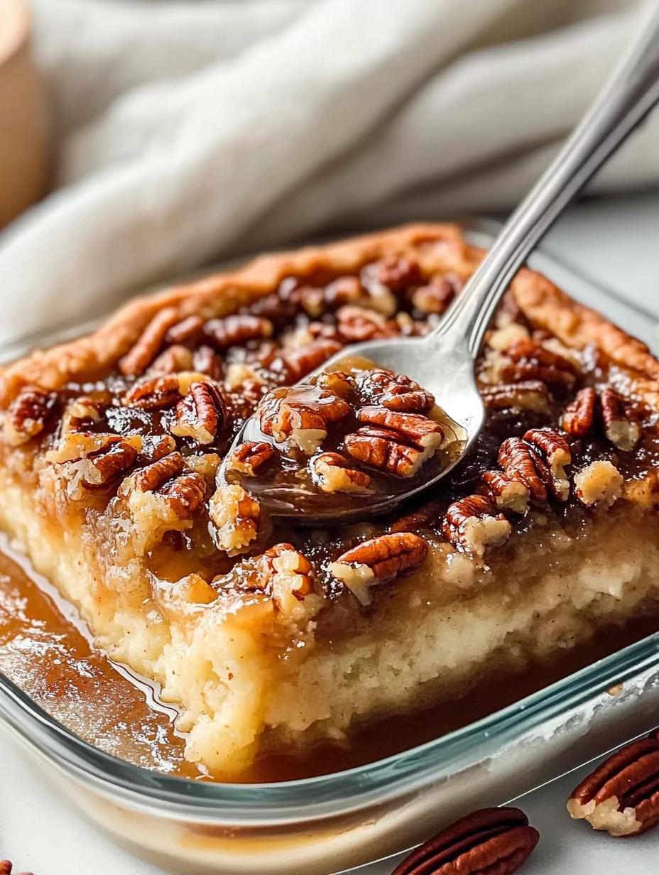 Pecan Pie Dump Cake