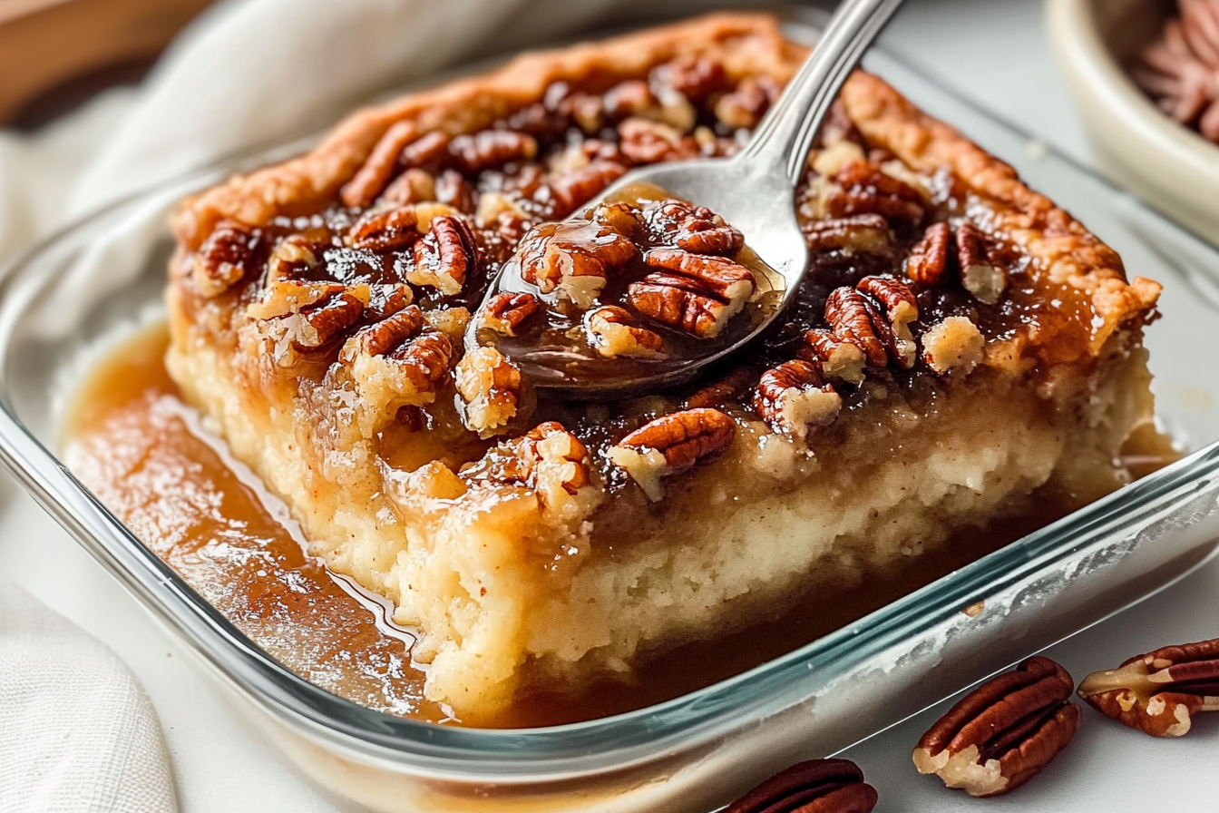 Pecan Pie Dump Cake Recipe - Recipes Epic