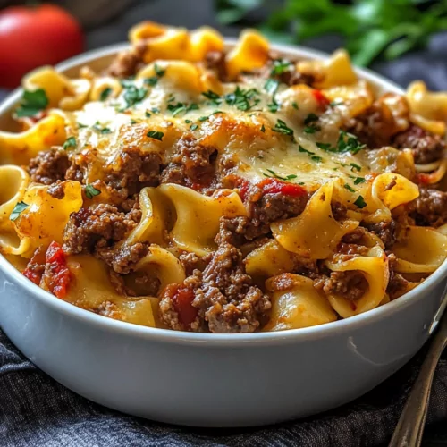 Sour Cream Beef Noodle Casserole