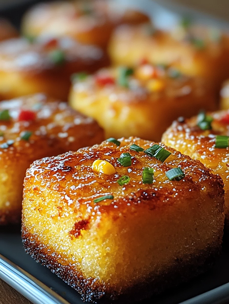 Southern-Style Honey Butter Cornbread Poppers