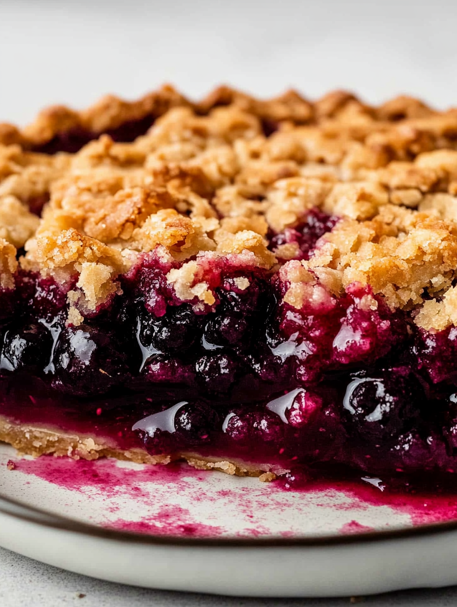 Triple Berry Crumble Pie Recipe