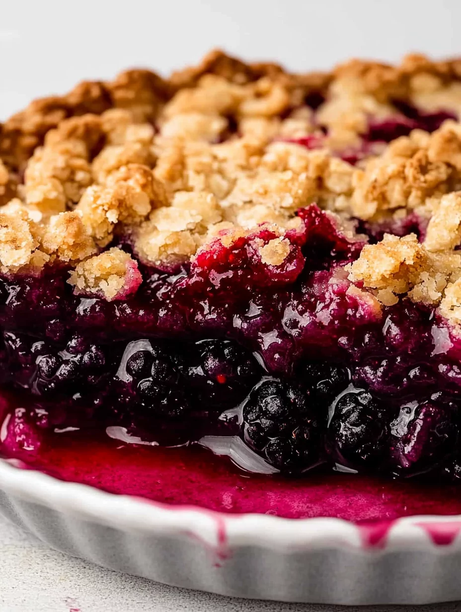 triple berry pie, mixed berry desserts, crumble topping, summer desserts, fruit pies Triple Berry Crumble Pie